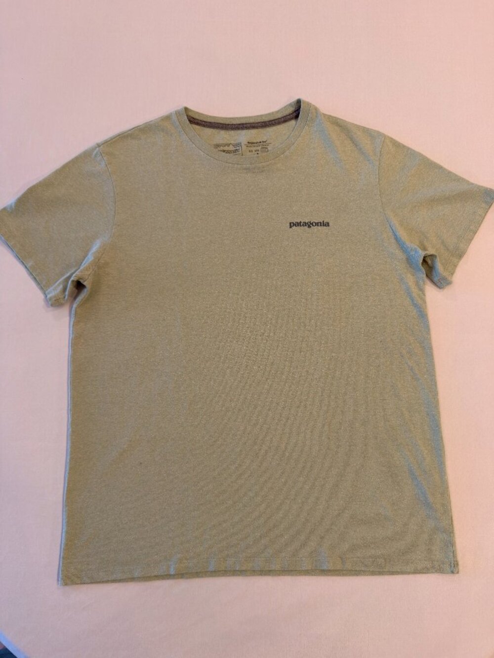 Patagonia Responsibili-Tee Sage Green Heather T-Shirt L